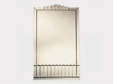 MIRABILIA - Rectangular wall-mounted Murano glass mirror _ Sogni Di Cristallo